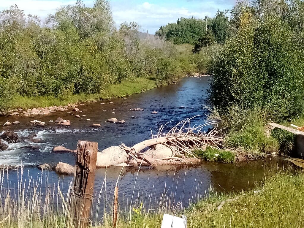 Northern terminus of the trail.
