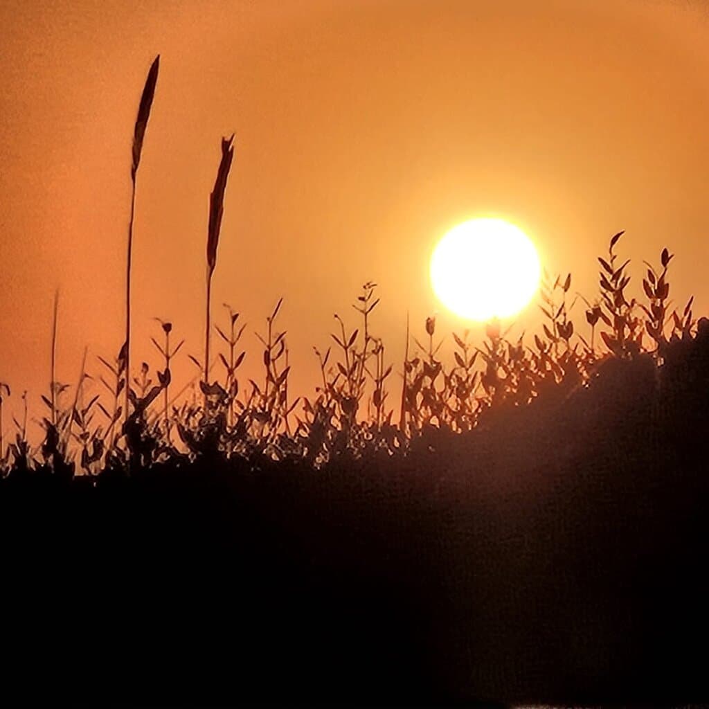 Tramonto...