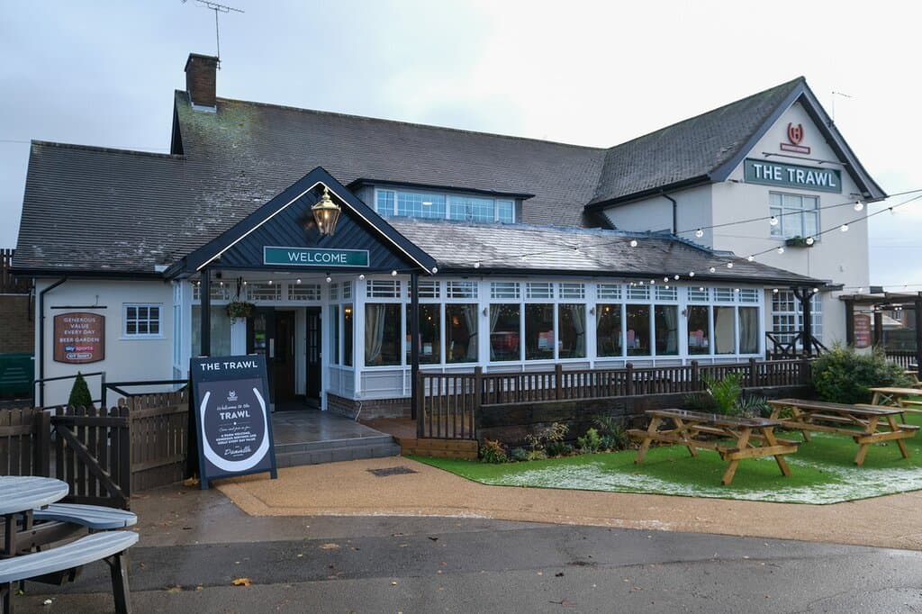 Outside front of pub