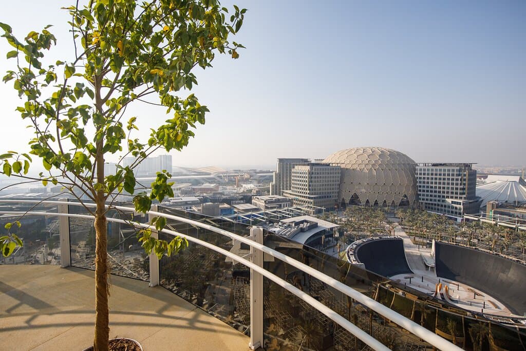 Garden in the Sky - Get the best views of Expo City Dubai from its rotating observation tower