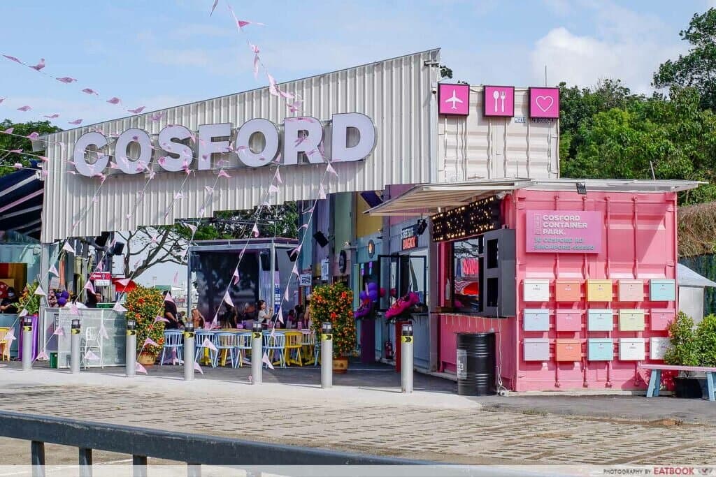 Singapore's Largest Outdoor F&B Container Park