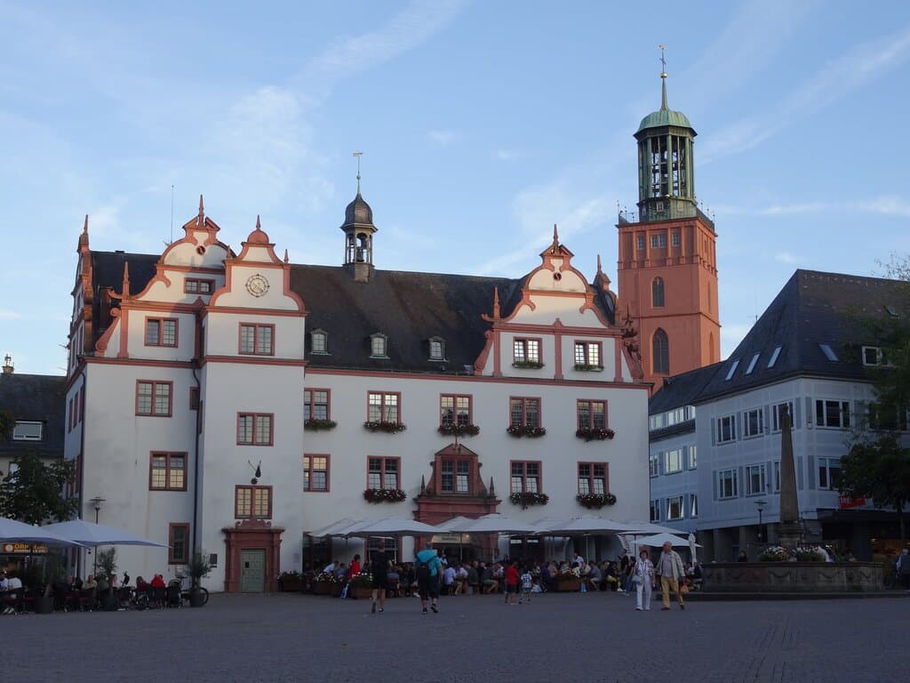 Darmstadt, Market Square: Old Town Hall (Altes Rathaus)