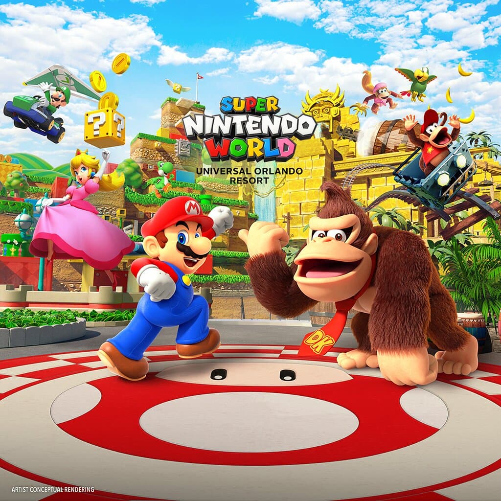 Super Nintendo World Universal Studios Orlando Florida