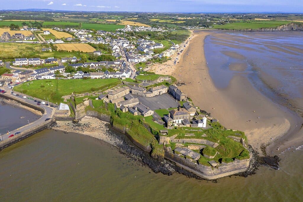 Duncannon Fort from the air