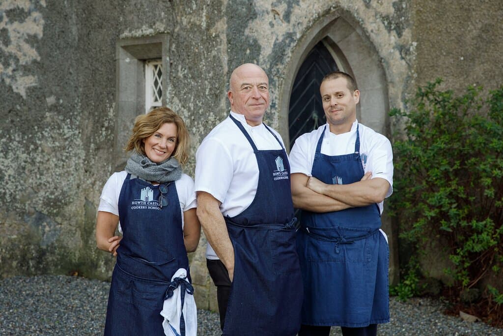 Situated in the enchanting 18th century Georgian kitchen of Howth Castle, Howth Castle Cookery School presents a delightful culinary experience. With a team of skilled chefs, we provide immersive 'hands-on' cooking classes that showcase a wide array of flavours and recipes from various corners of the world. Courses and workshops range from 2 - 6 hours in duration allowing you the opportunity to master your culinary choice. After savour your delights in our Butler's Dining Room with friends.