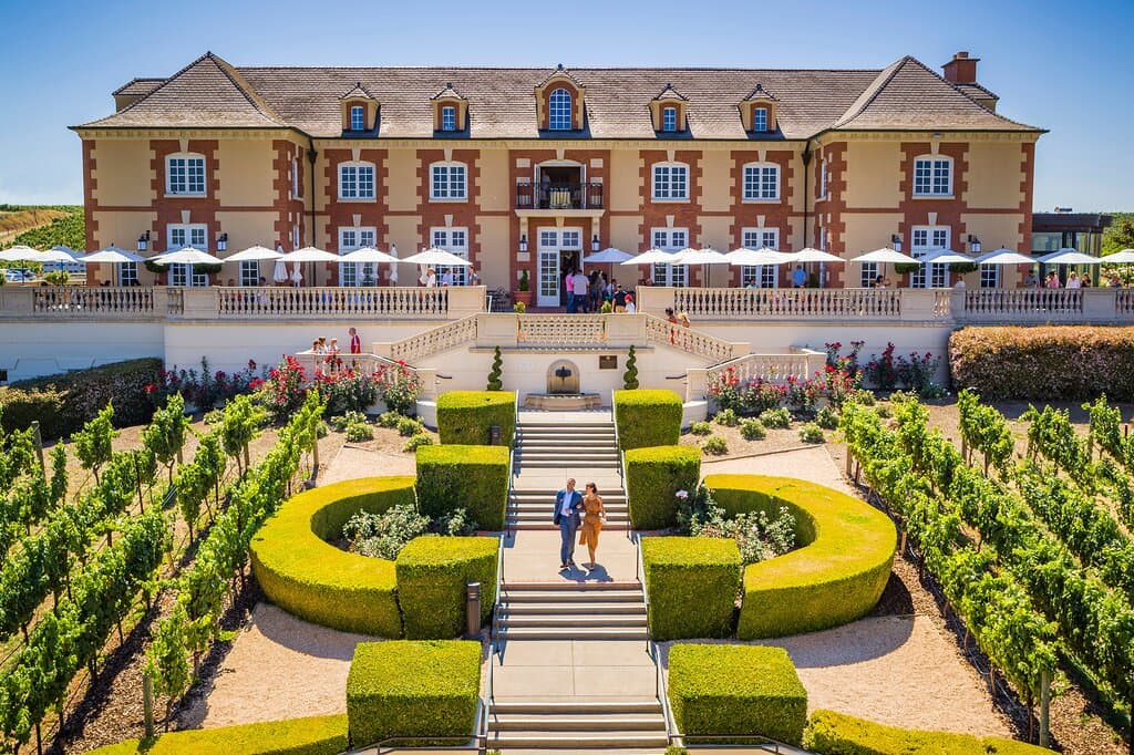 Chateau at Domaine Carneros Winery.