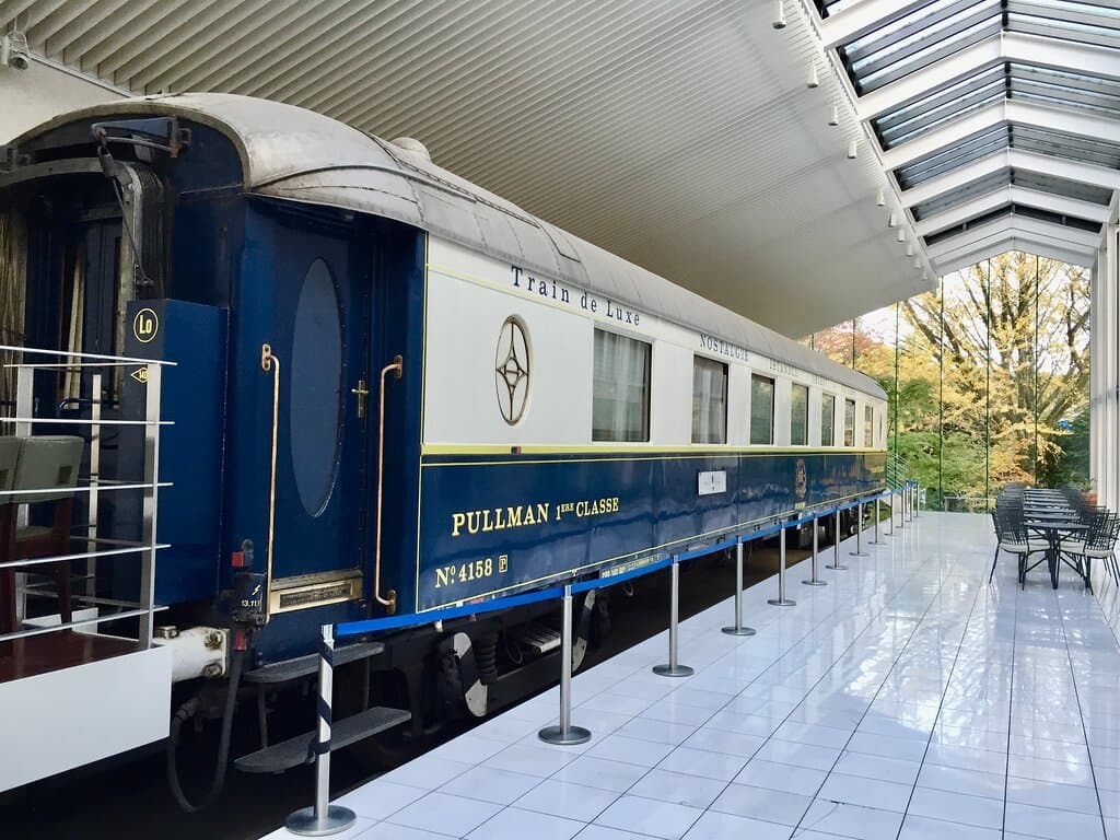 オリエント急行の実物車両