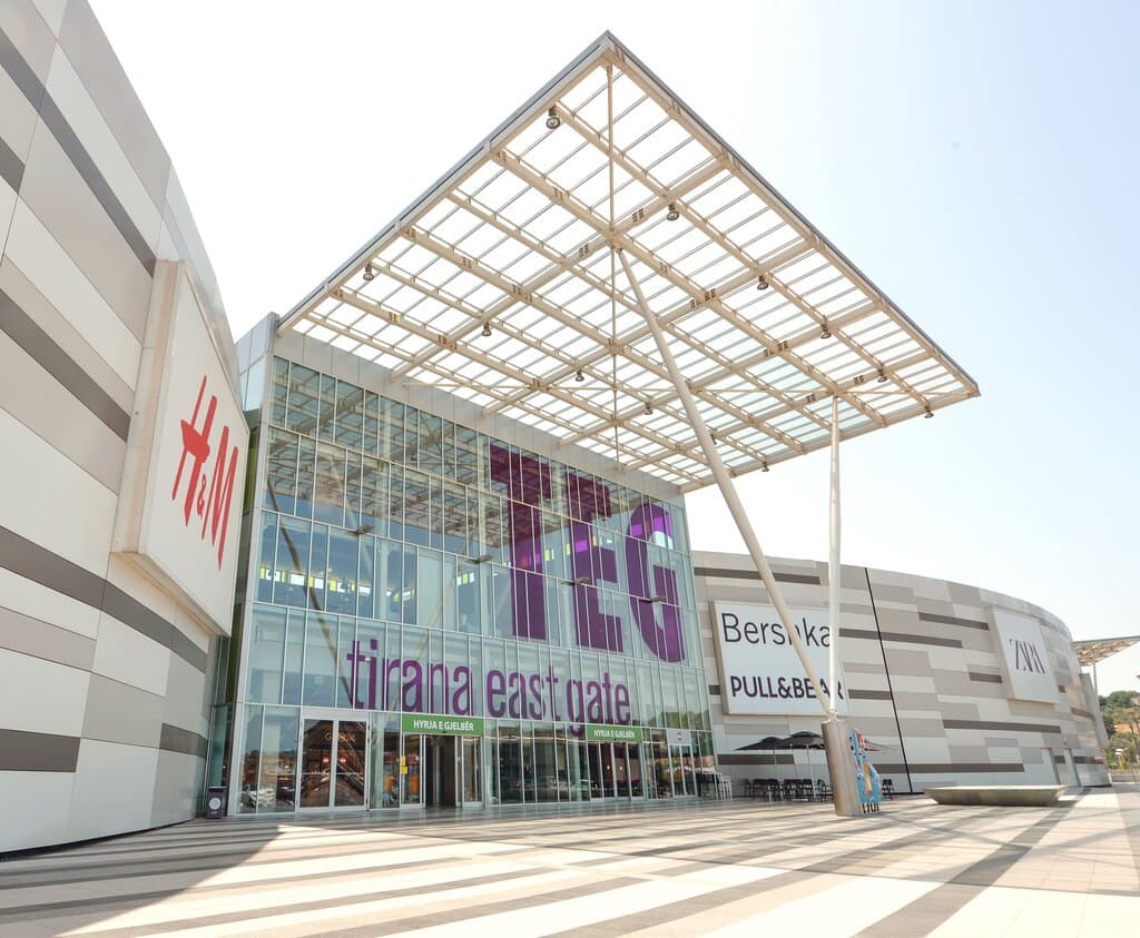 TEG is the home of multiple international brands in Tirana, such as Zara, H&M, Bershka, Pull & Bear, etc.