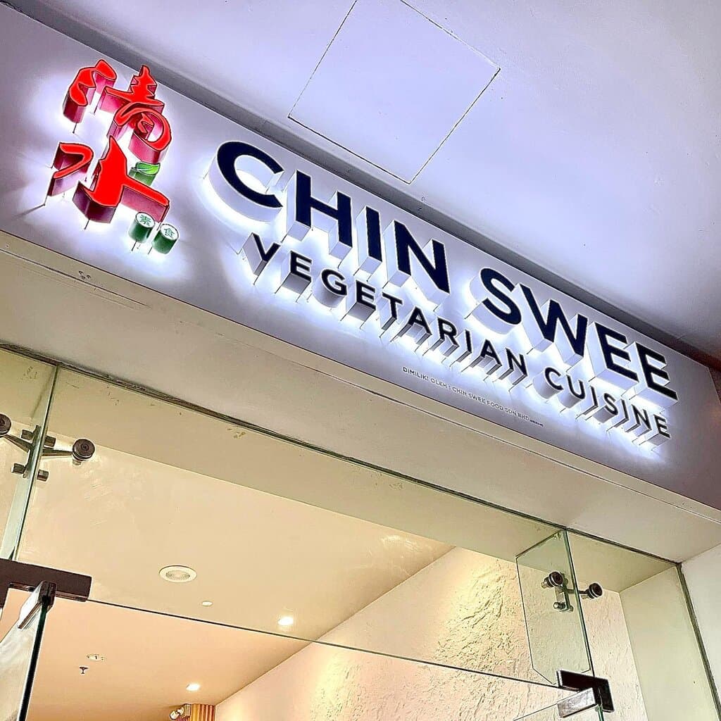 Chin Swee Vegetarian Cuisine in Genting Highlands, located inside the lobby of Chin Swee Caves Temple