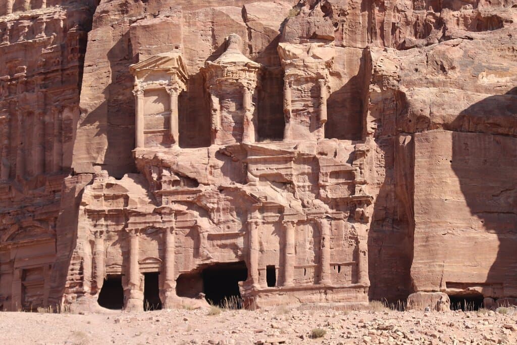 2.  The Corinthian Tomb, Petra, Wadi Musa, Jordan (Novmber 2024)