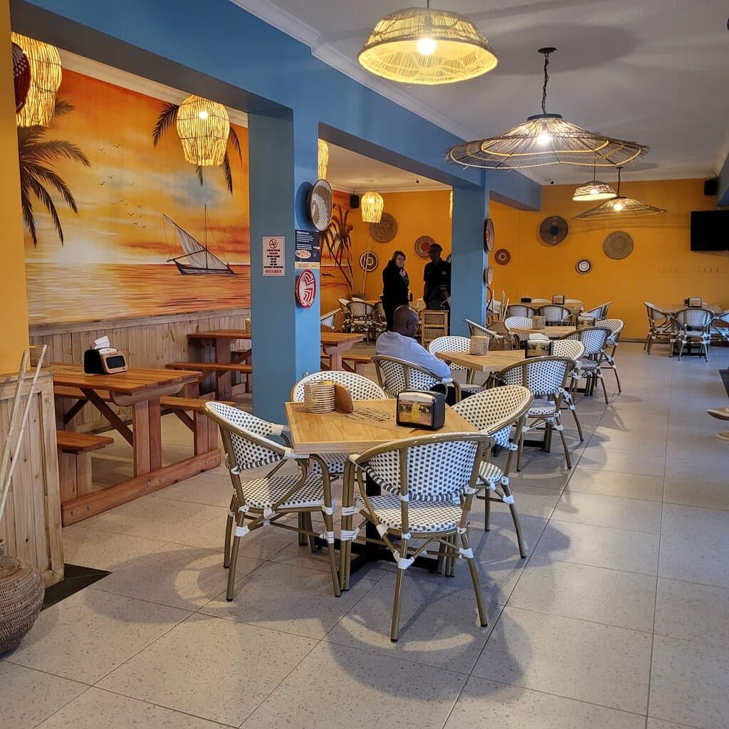 Our seating area 