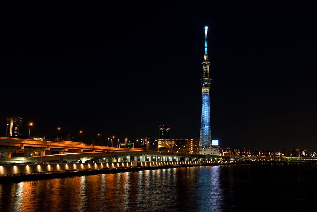 Lighting at Night time ©Tokyo- Skytree