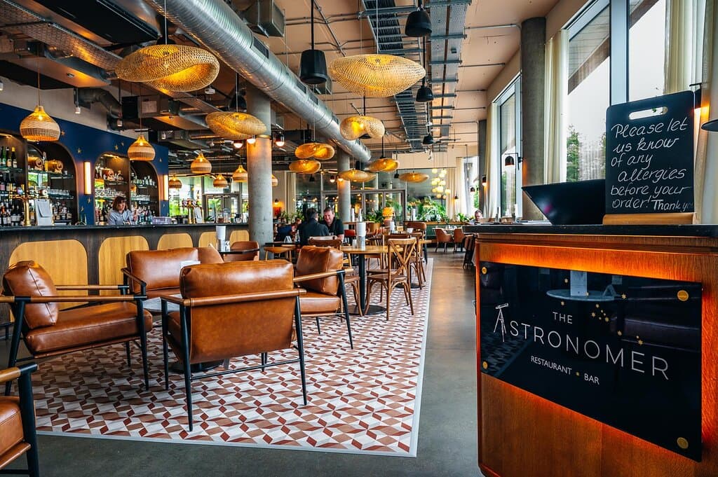 The Astronomer at Eddington, Cambridge. Breakfast, Brunch, Lunch and Dinner.