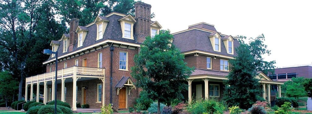 Picture of the old Page-Walker Hotel, home of the Page-Walker Arts & History Center