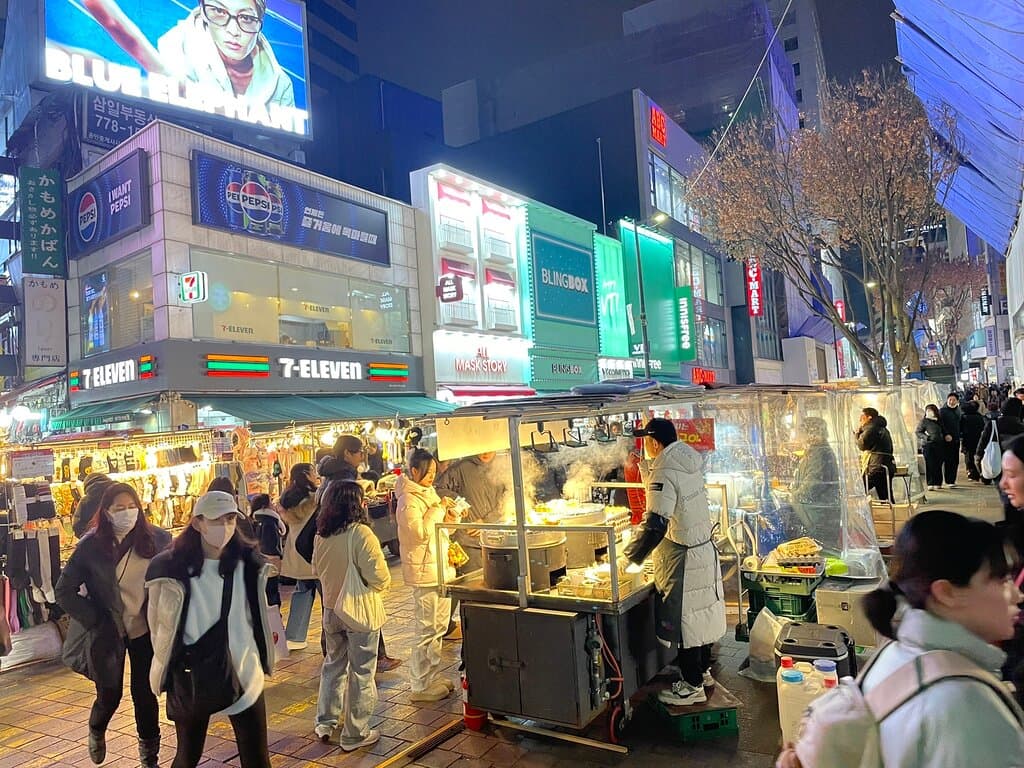 Myeongdong Street Market