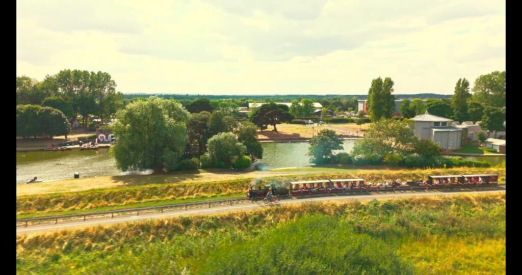 A fantastic railway journey along the Lincolnshire coast! 