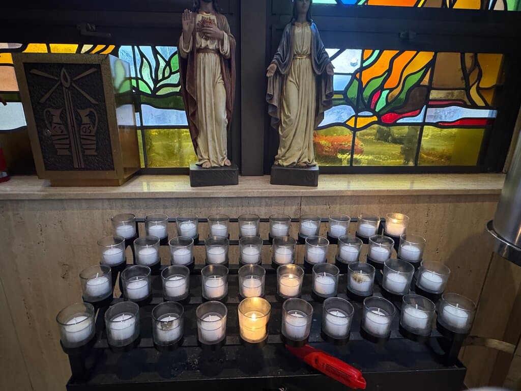 light a candle for special intentions