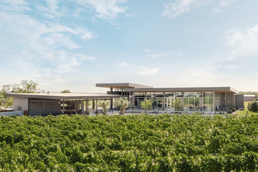 Vineyard patios.