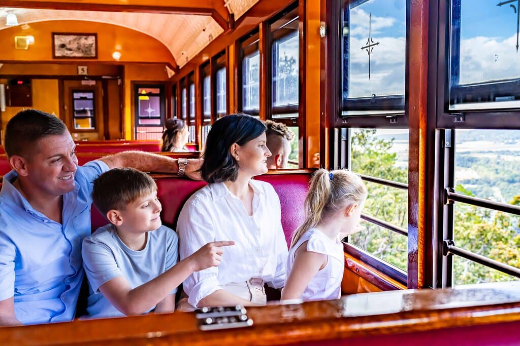 Onboard Kuranda Scenic Railway