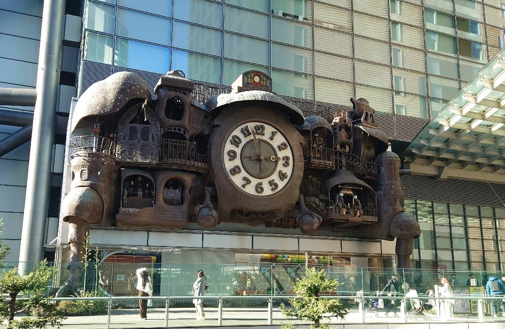 Ghibli Clock (NTV Building)