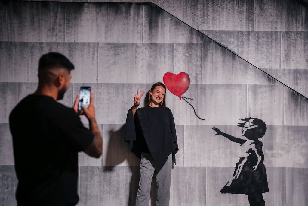 Look for Banksy's 'Tortoise Helmet'