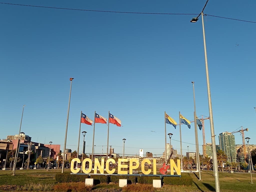 Parque Bicentenario. Concepcion, Chile. January 2025.
