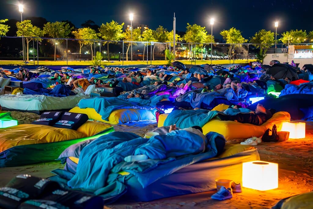 Enjoy an Outdoor Cinema Experience