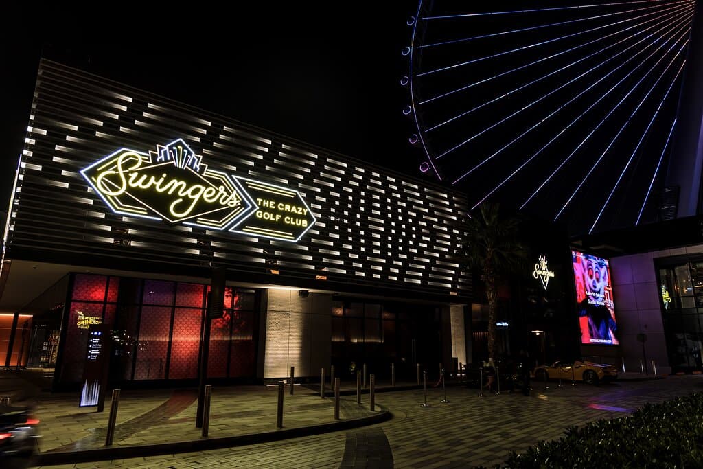 Swingers, the crazy golf club, has officially landed in Dubai. Located on the vibrant Bluewaters Island, Swingers brings a one-of-a-kind nightlife experience with crazy golf, handcrafted cocktails, gourmet street food, and live DJs in an immersive, high-energy setting. Whether you're looking for the ultimate night out, a fun date spot, or a place to celebrate with friends, Swingers is where the party meets play.