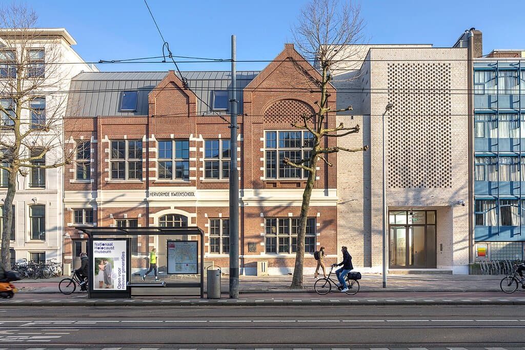 Gevel Nationaal Holocaustmuseum