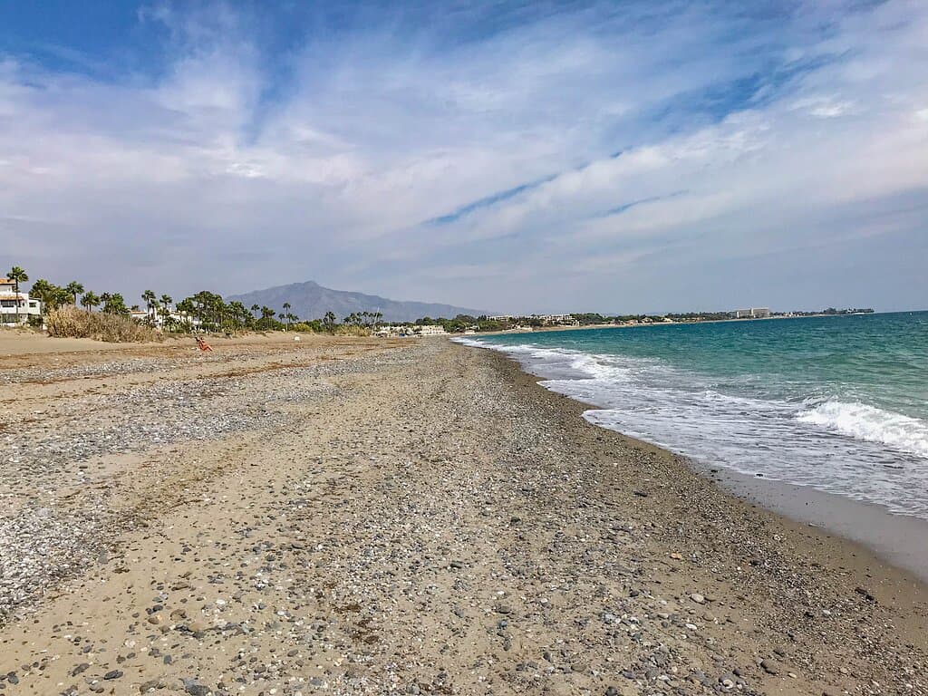 Widok na plażę Saladillo