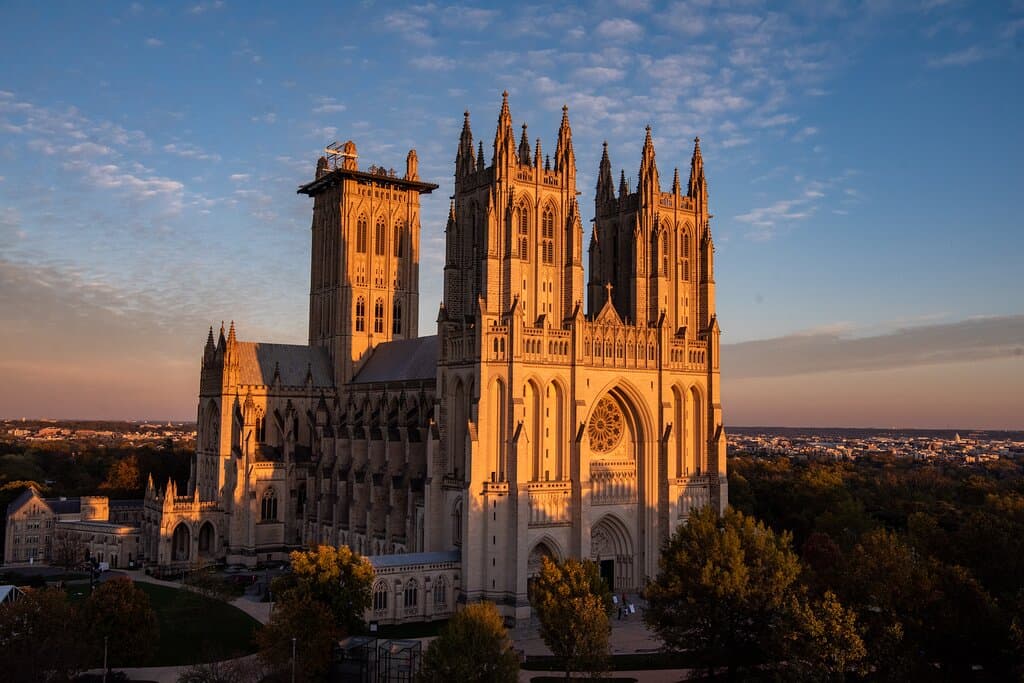 Washington National Cathedral is a breathtaking Gothic landmark in Washington, D.C., serving as a house of prayer for all people. This historic site has hosted presidential funerals, national services, and Dr. Martin Luther King Jr.’s final Sunday sermon. Visitors can explore stunning stained glass, intricate stonework, and panoramic city views from the tower. Whether for reflection, history, or architecture, the Cathedral offers an unforgettable experience.