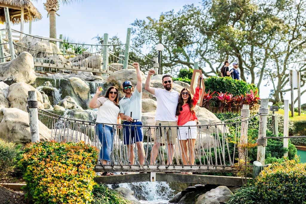 Experience the excitement and challenge of playing at Coconut Creek!