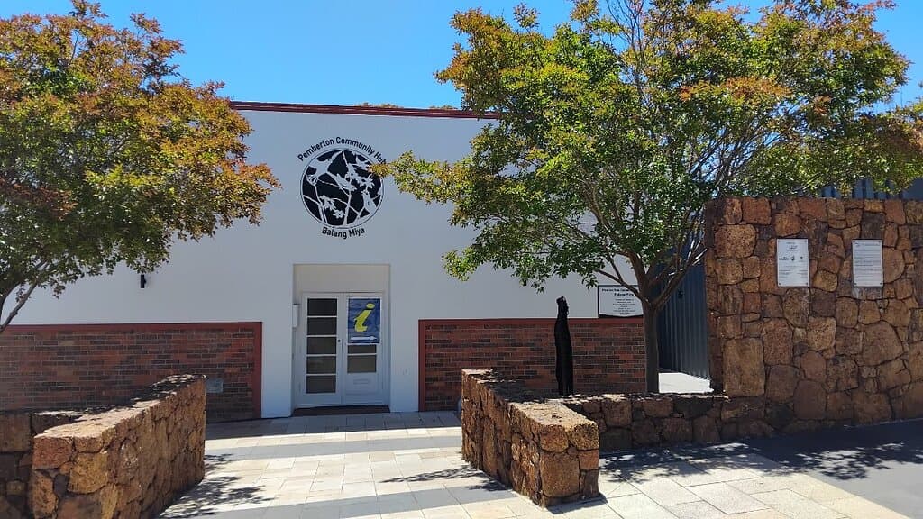 Entrance to the Pemberton Visitor Centre