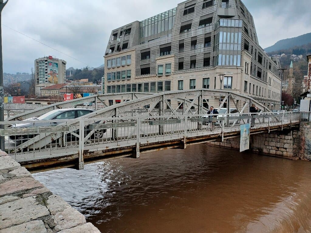 Miljacka River Sarajevo