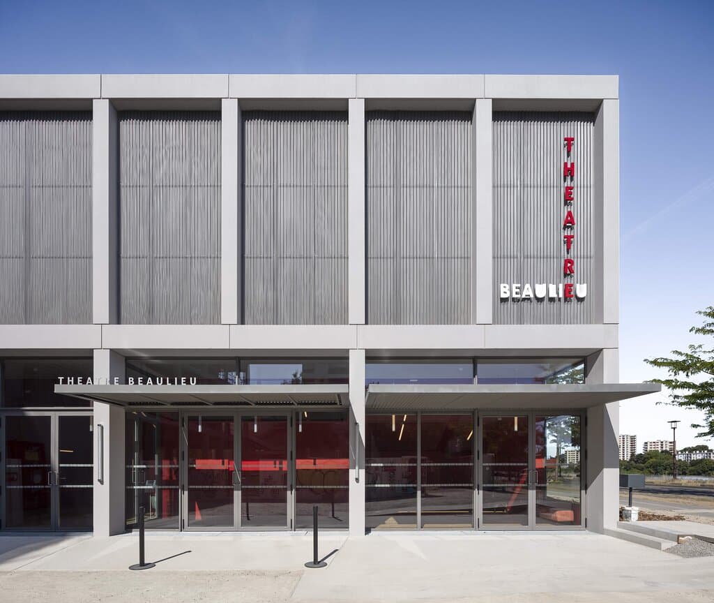 Théâtre Beaulieu devanture.
