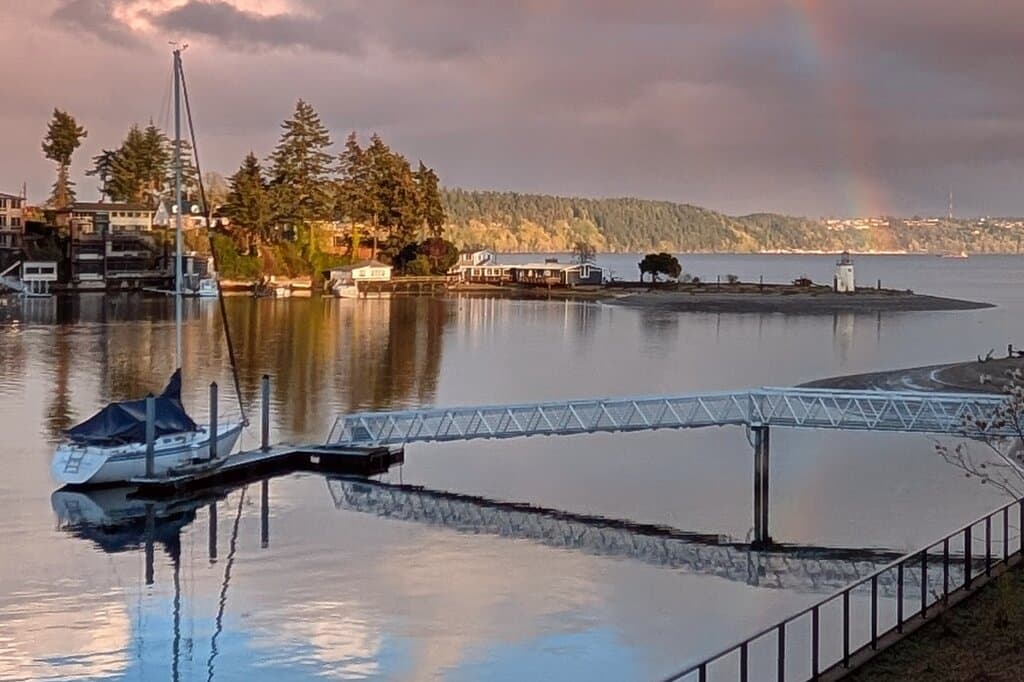 Gig Harbor Historic Waterfront Washington