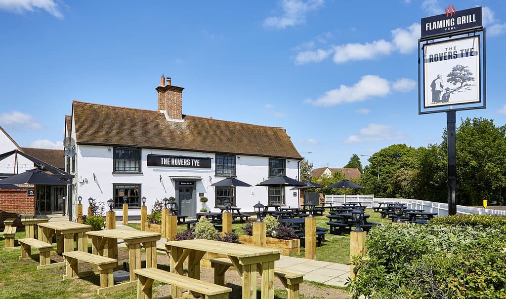 Exterior of the pub