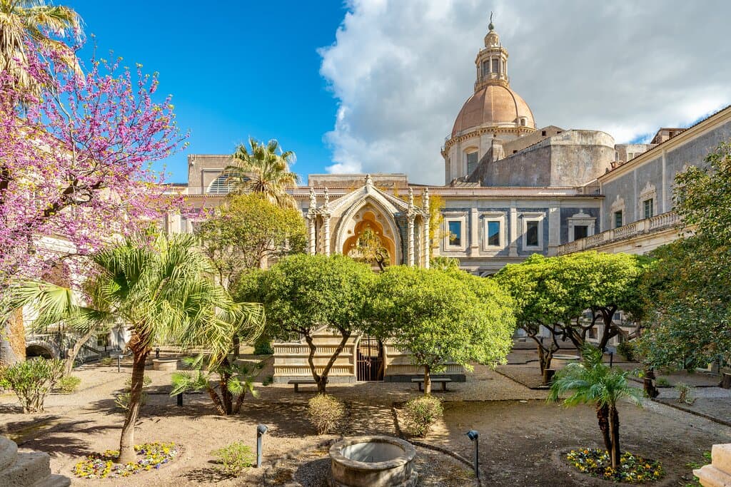 Chiostro di levante | Monastero dei Benedettini di Catania