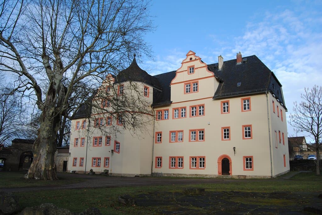 Außenansicht Schloss Kromsdorf