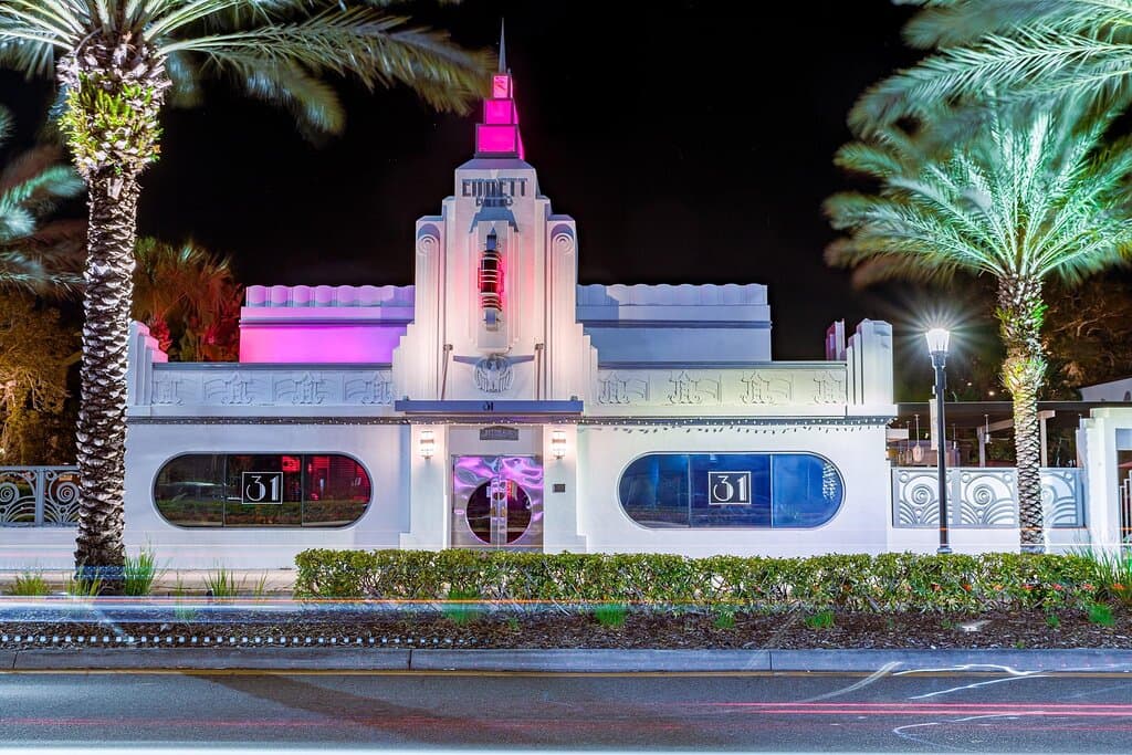 Experience elevated dining, craft cocktails, and live music in a stunning 1930s-inspired setting. 31 Supper Club is where unforgettable nights begin — a favorite for locals and a must-visit for travelers in Ormond Beach