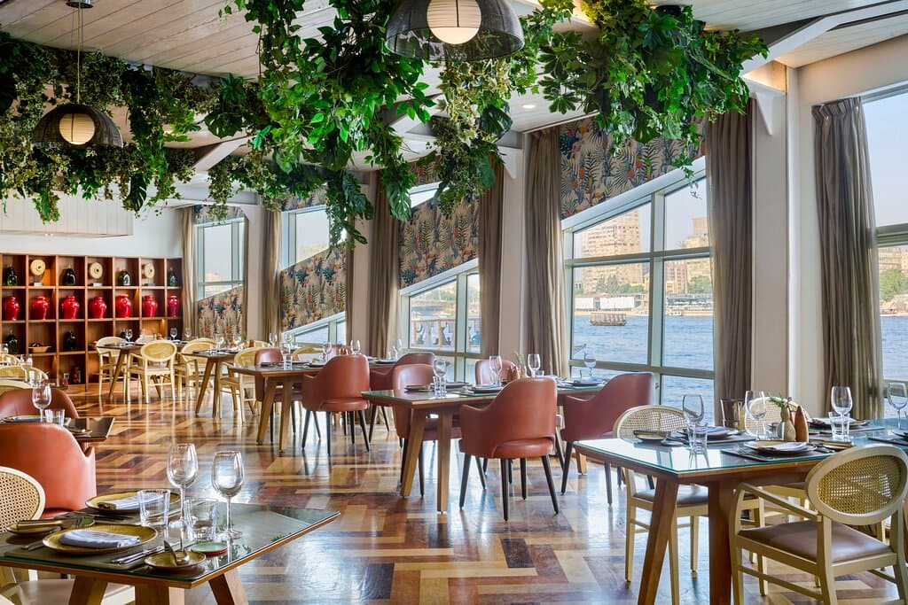 Brazilian restaurant by the Nile