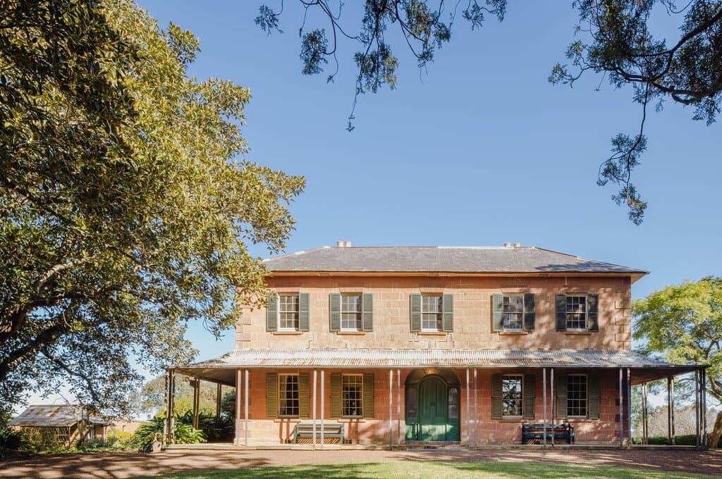 Front of the house, Rouse Hill Estate