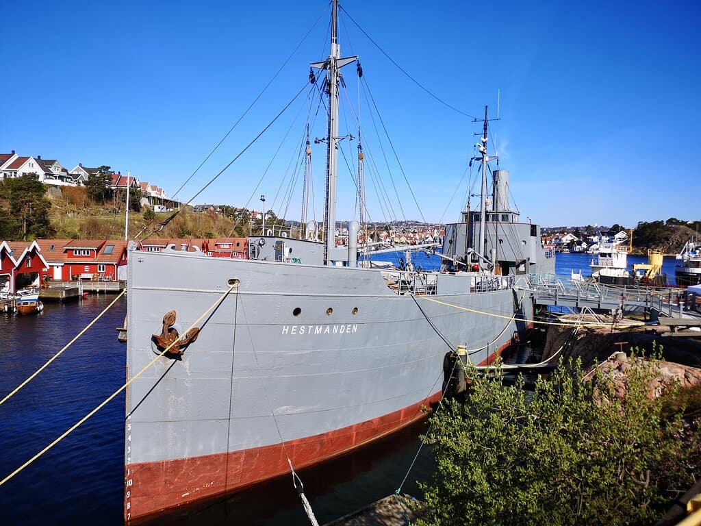 DS Hestmanden på Bredalsholmen, Kristiansand.