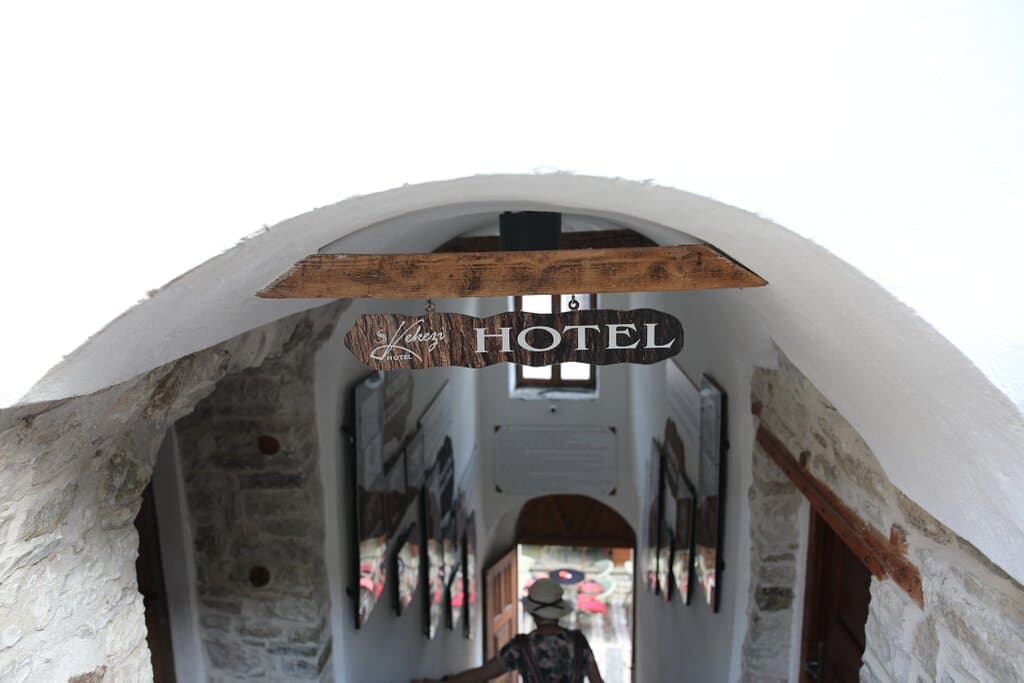 accés à l'hôtel
