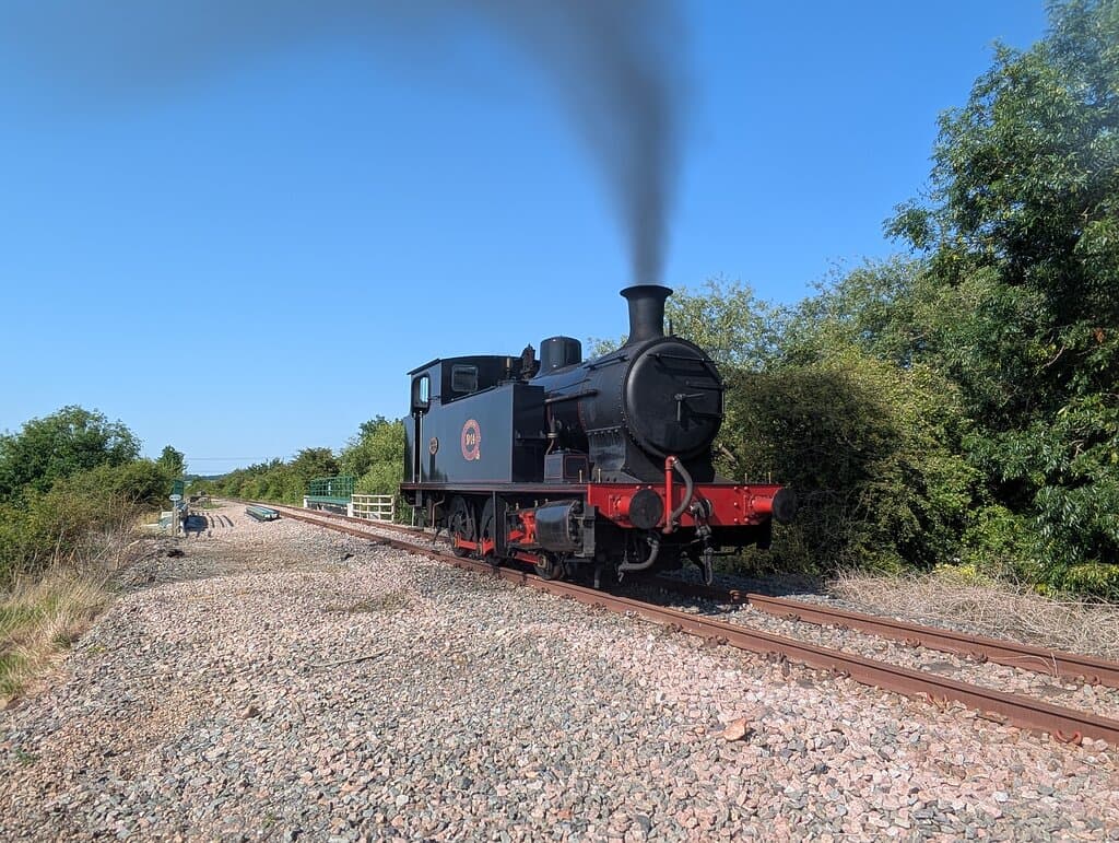 Number 14 looking across the gap to the GCR.