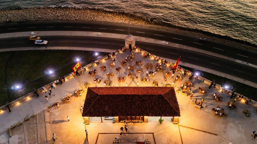En el Baluarte Santo Domingo se vive una experiencia única frente al mar Caribe