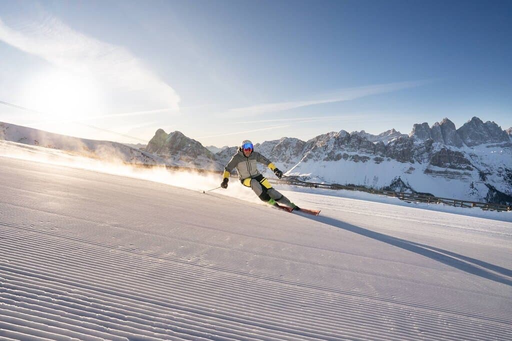 Skifahren Plose