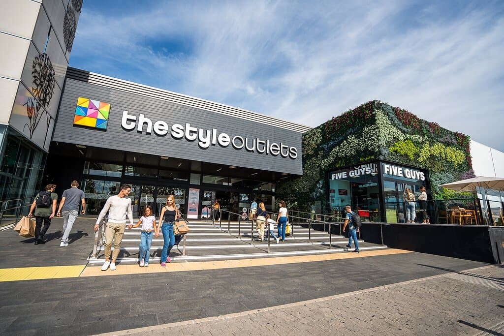 Entrada San Sebastián de los Reyes The Style Outlets.
