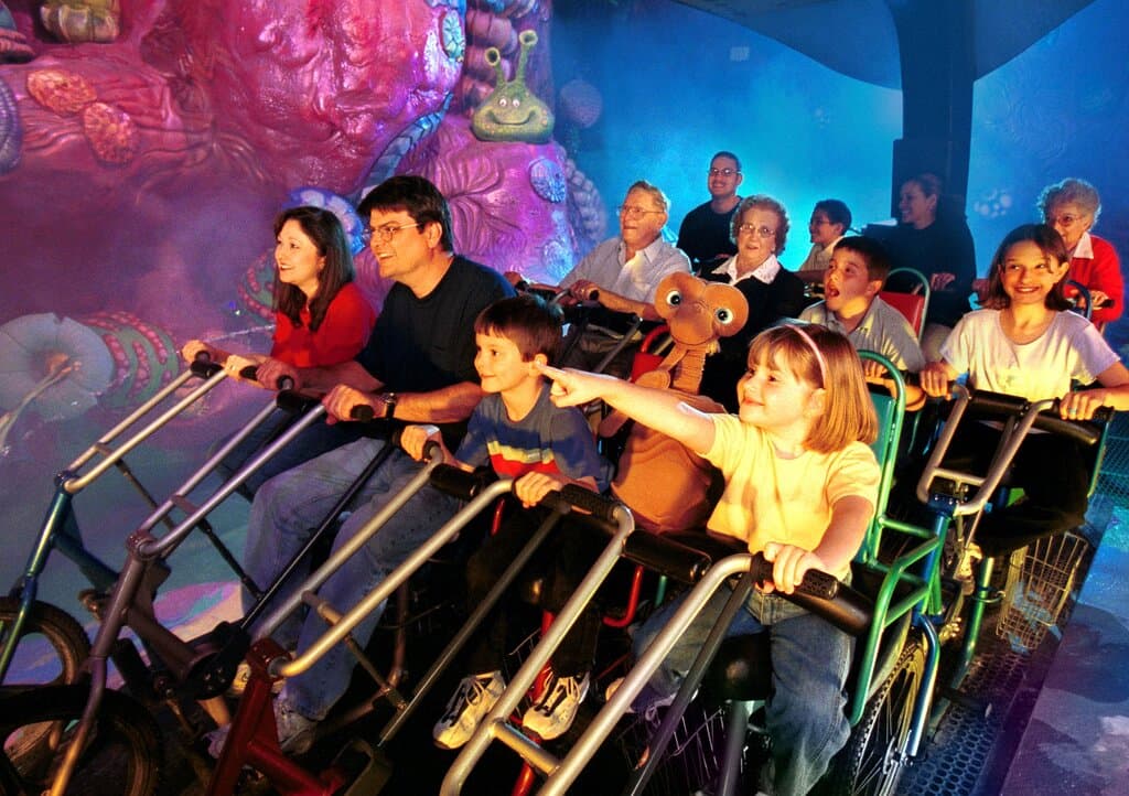 Fly With E.T. to His Home Planet.