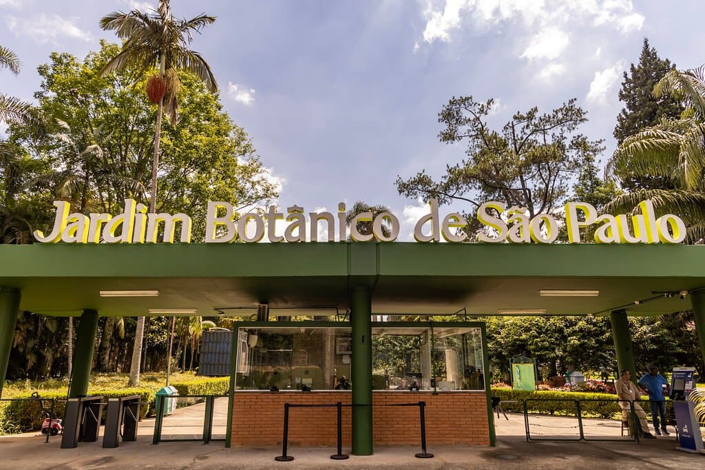 Nova fachada do Jardim Botânico